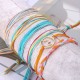 21 Pcs Beach Surfer Strand Wave Bracelet For Women Men Wax Wrap Rope Bracelet Anklet Set Adjustable Friendship Handcrafted Waterproof 21 Pcs Beach Surfer Strand Wave Bracelet For Women Men Wax Wrap Rope Bracelet Anklet Set Adjustable Friendship Handcrafted Waterproof